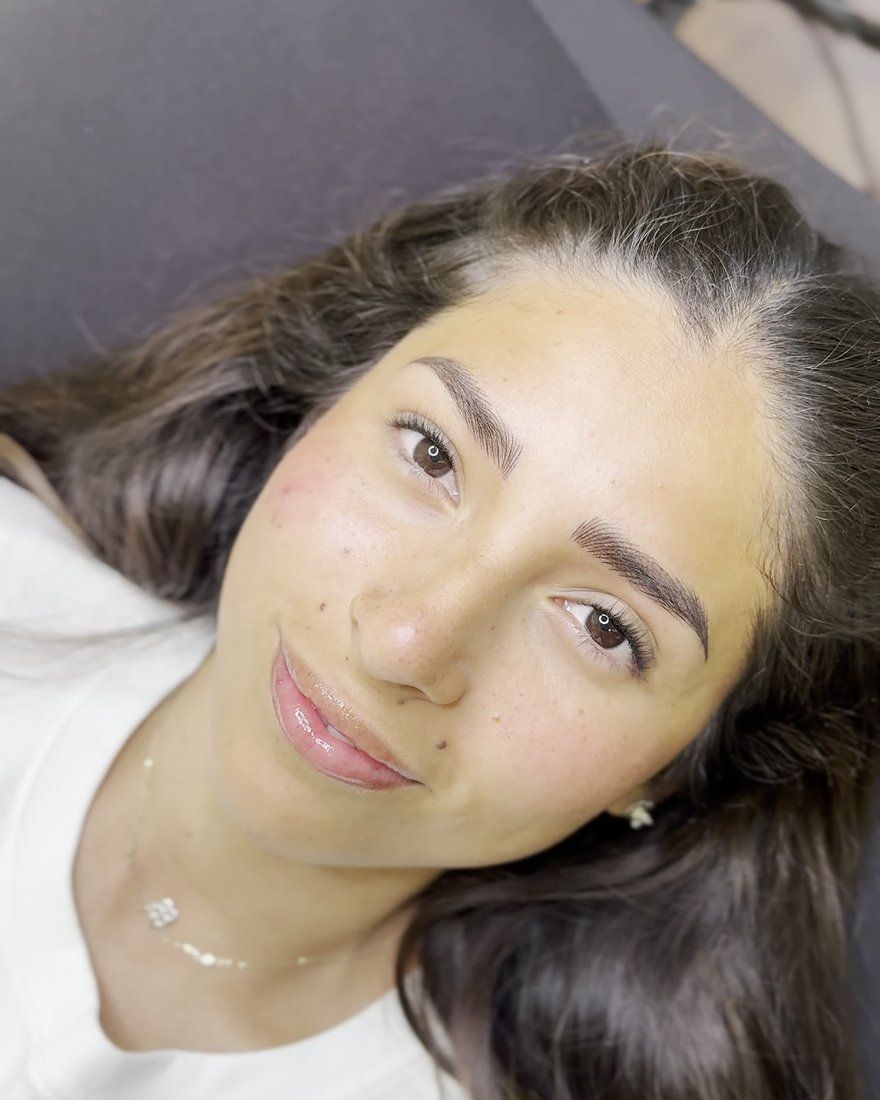 Brow result after the session